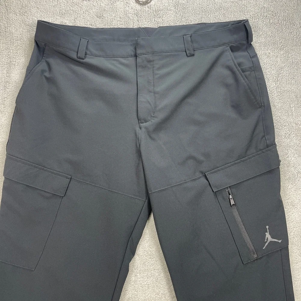 Jordan Cargo Pants Mens 40x32 Black Jordan Golf Slim Fit DZ0542-010 Stretch - Picture 2 of 14